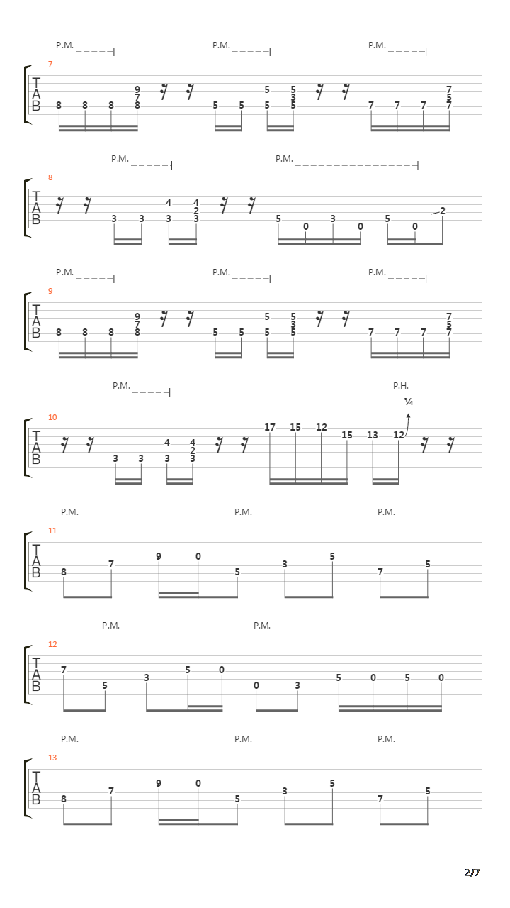 A Single Word吉他谱