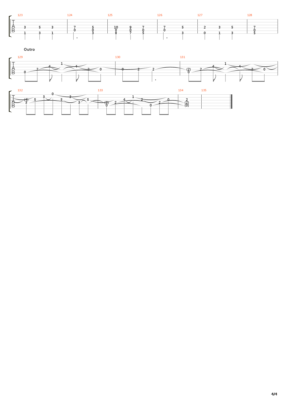 The March Of Sagittarius吉他谱