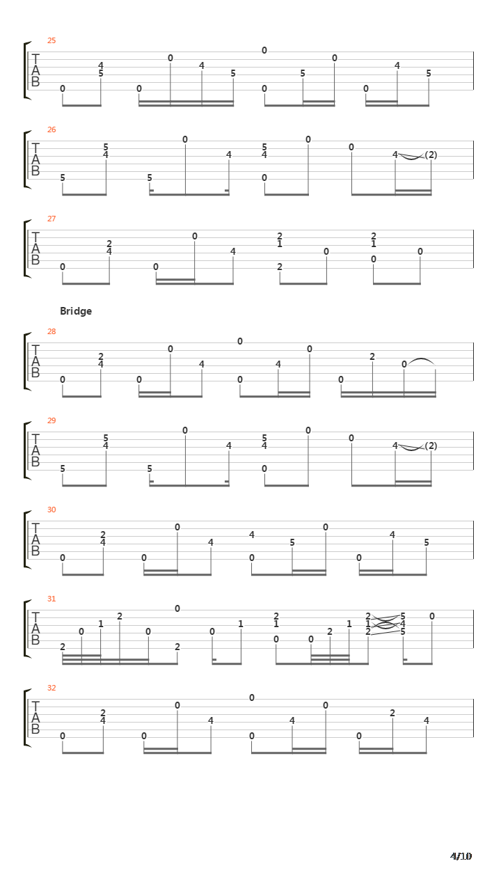 Stepstone吉他谱