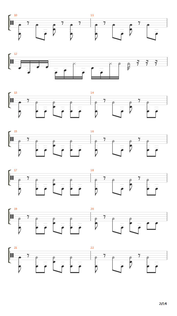 Trapped吉他谱