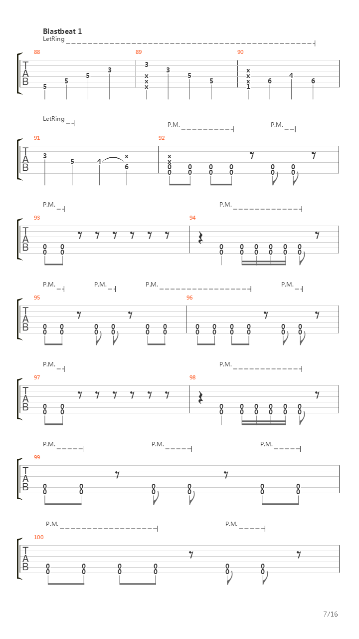 Gates Of Misery吉他谱