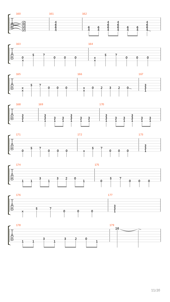 The Violin Song吉他谱