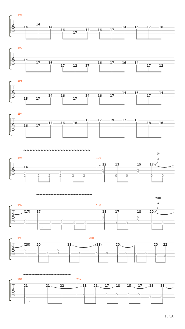 The Violin Song吉他谱