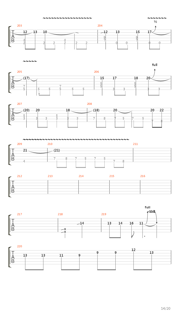 The Violin Song吉他谱