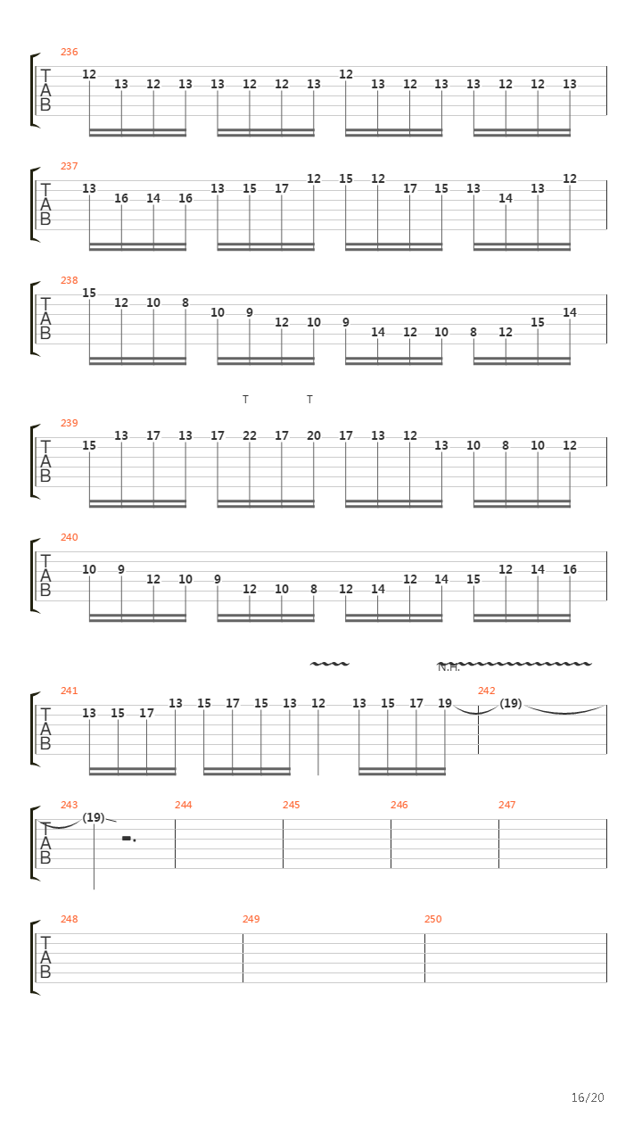 The Violin Song吉他谱