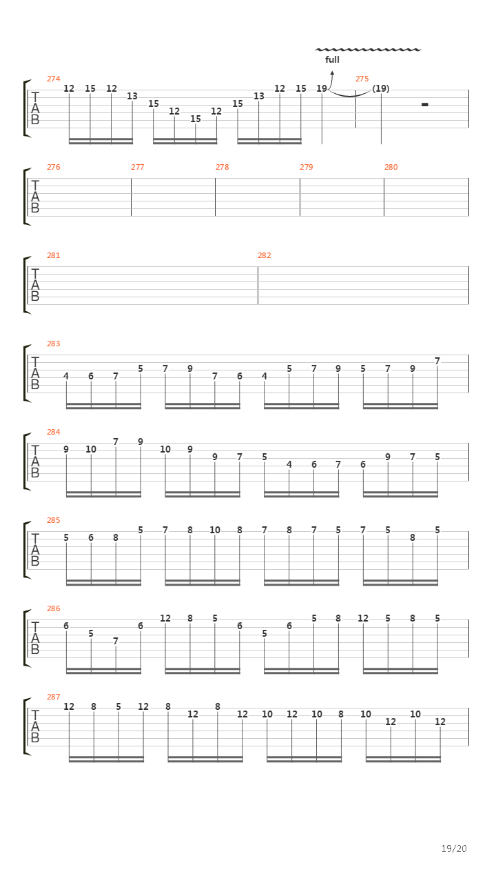 The Violin Song吉他谱