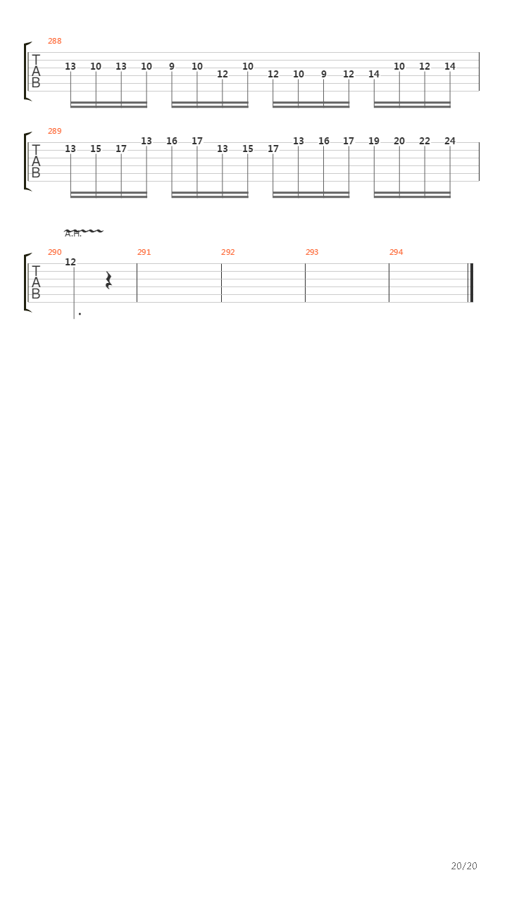 The Violin Song吉他谱