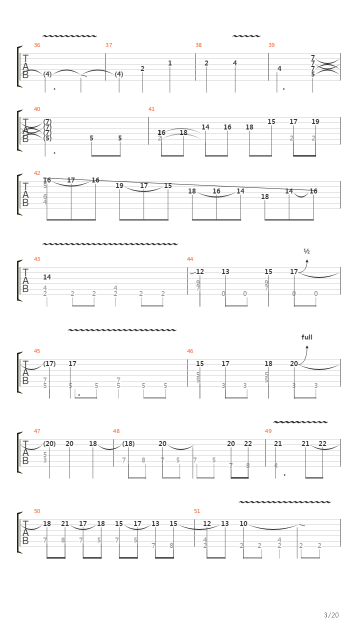 The Violin Song吉他谱