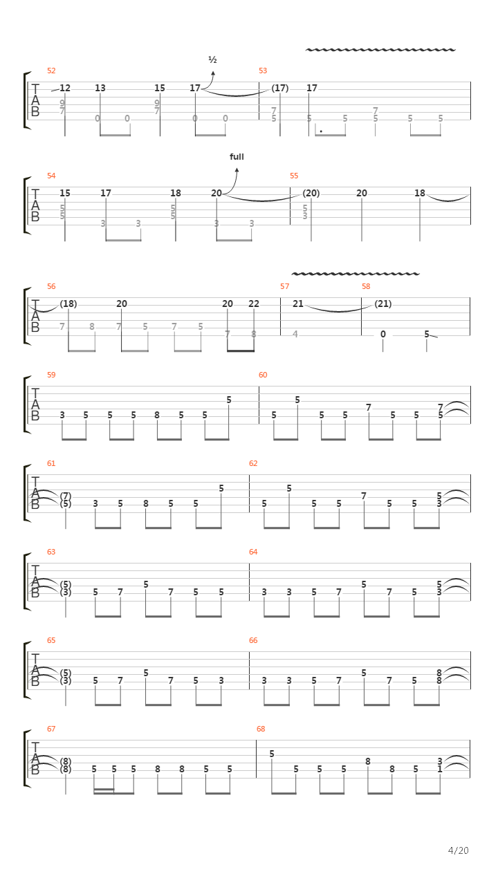 The Violin Song吉他谱