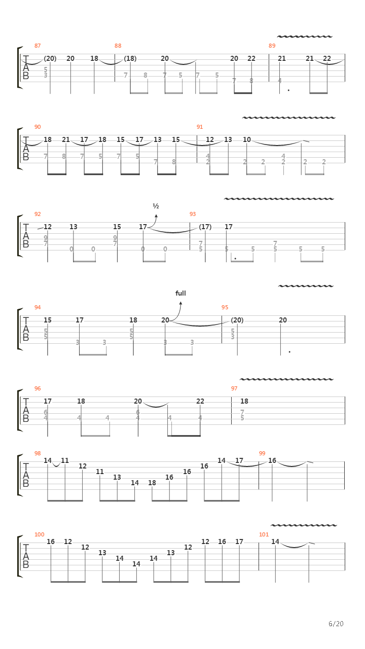 The Violin Song吉他谱