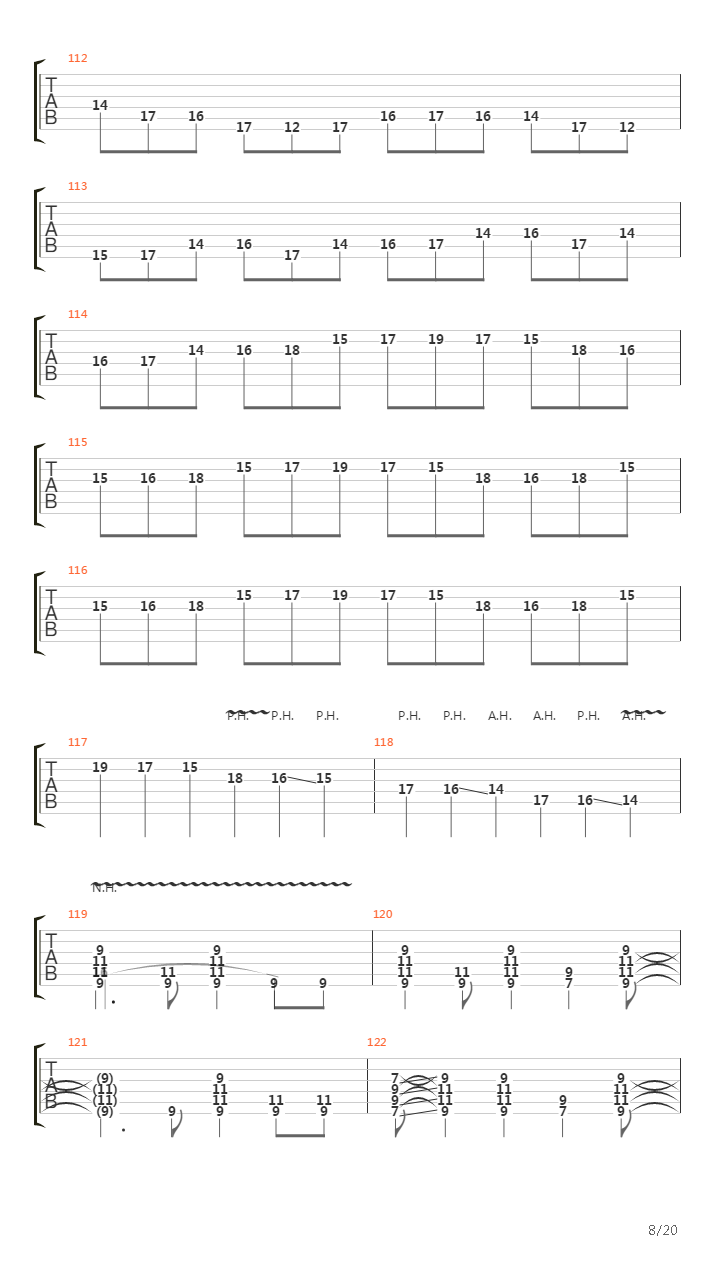 The Violin Song吉他谱