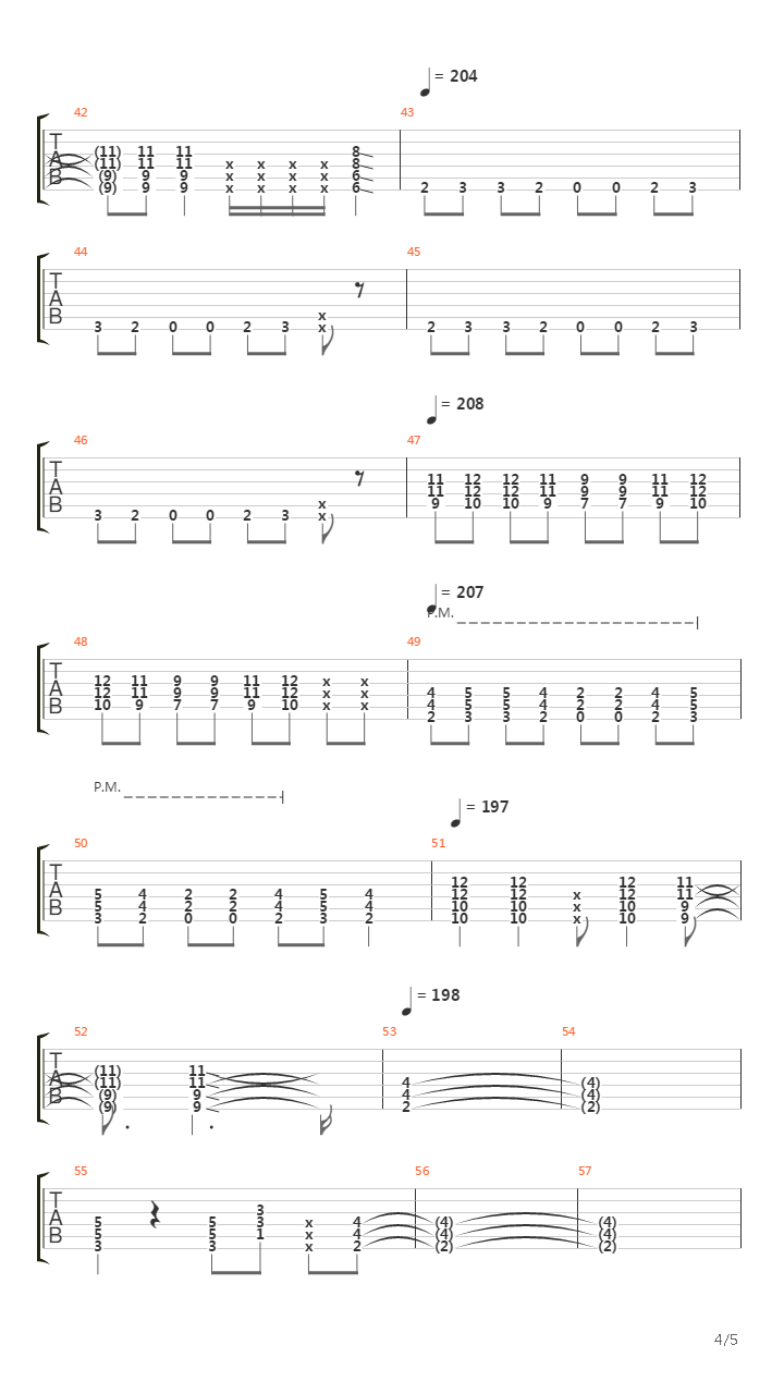 Between The Sheets吉他谱