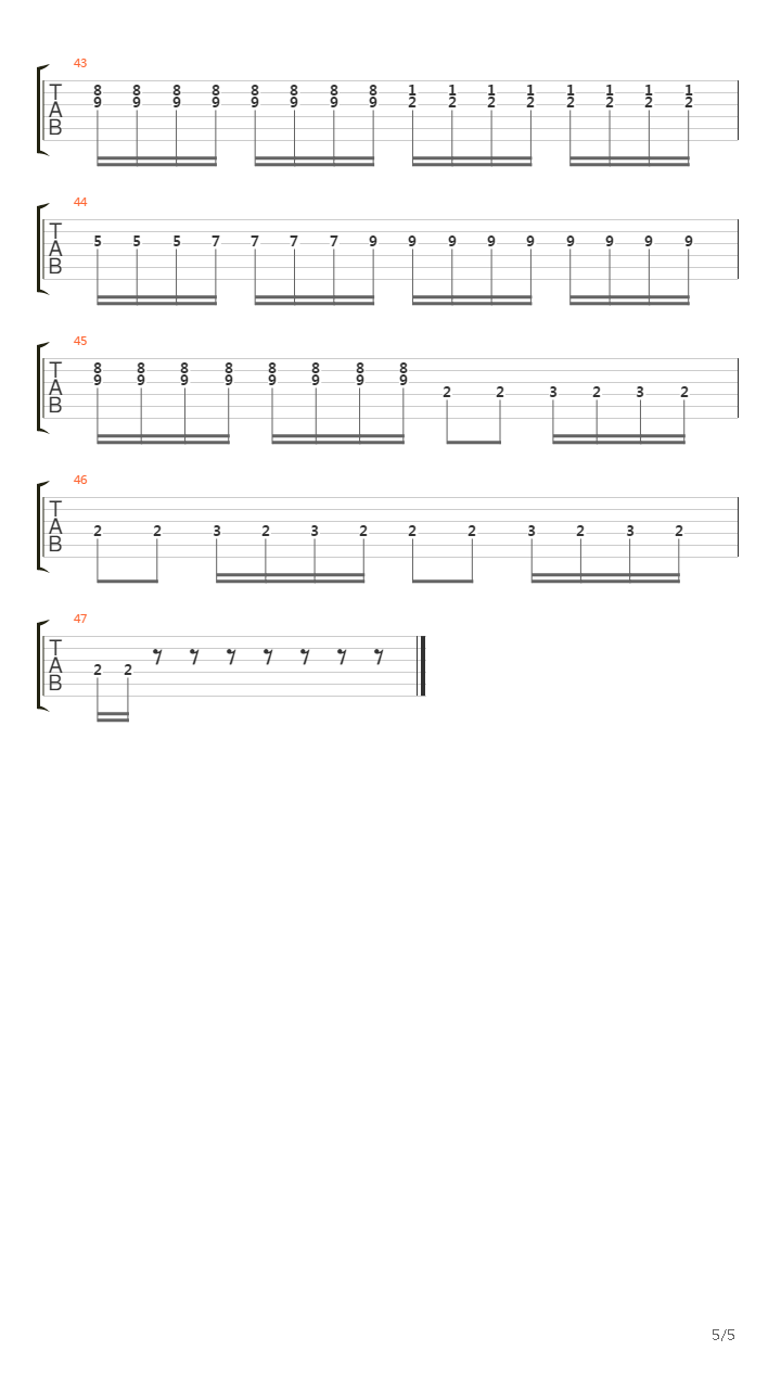 Surt Und Tyrann吉他谱