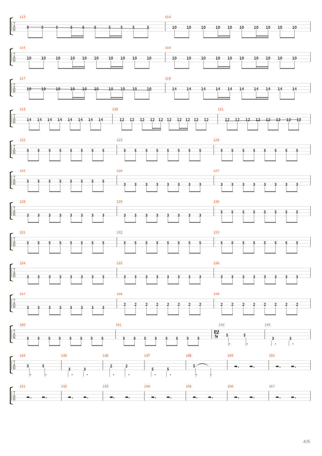 Where The Streets Have No Name吉他谱