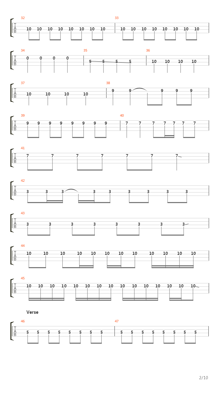 Where The Streets Have No Name吉他谱