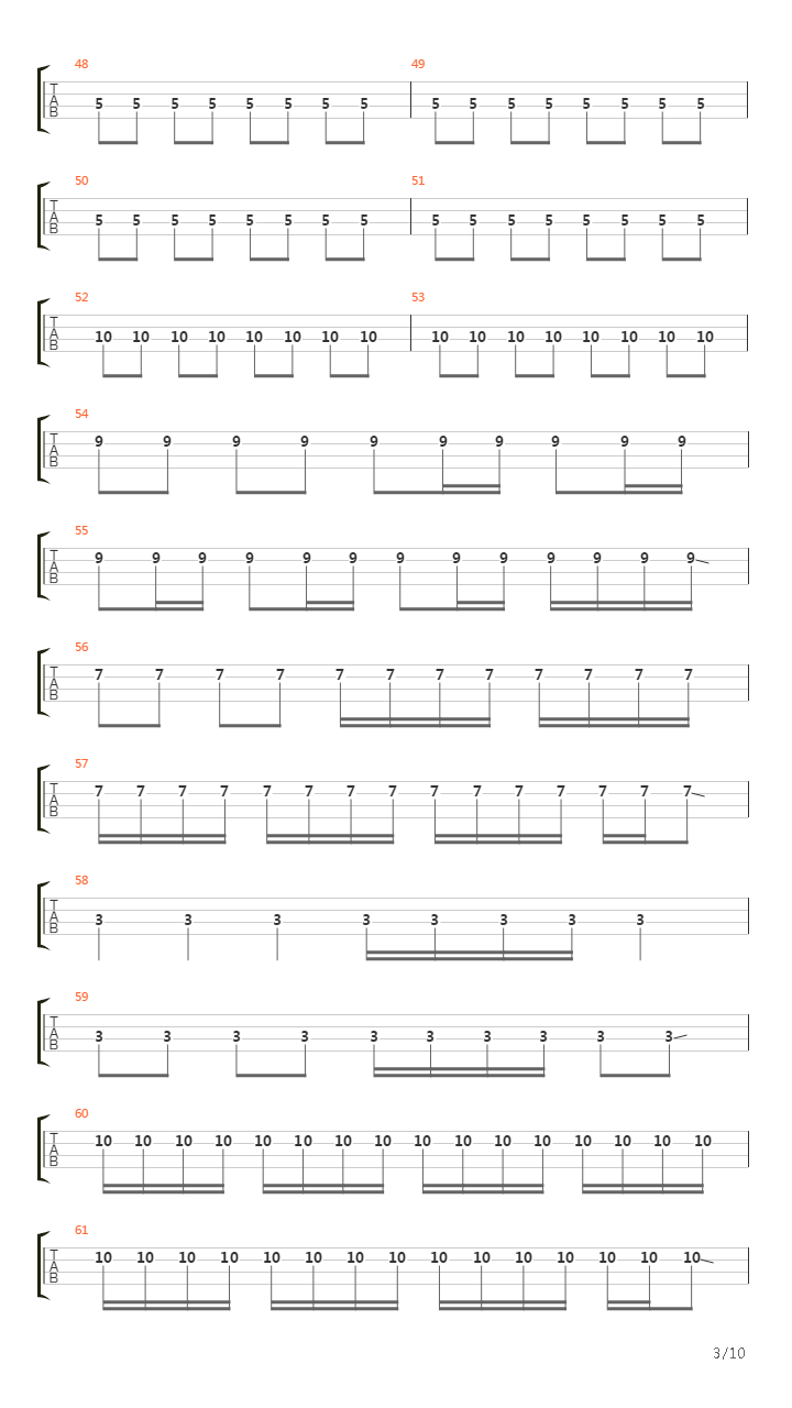 Where The Streets Have No Name吉他谱