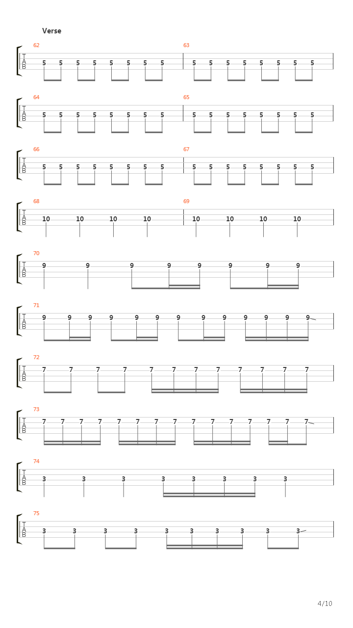 Where The Streets Have No Name吉他谱