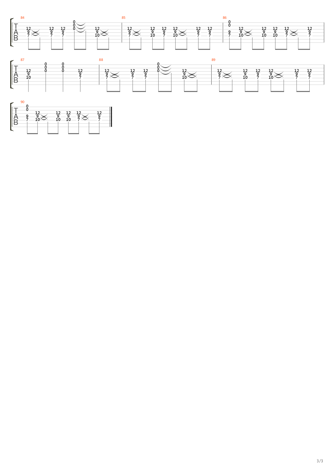 Erased吉他谱