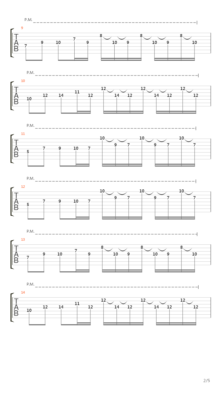 Erased吉他谱