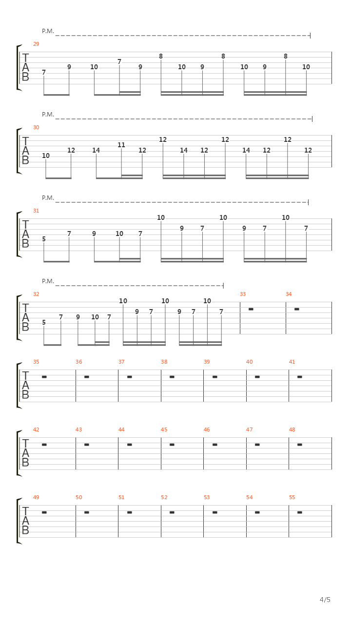 Erased吉他谱