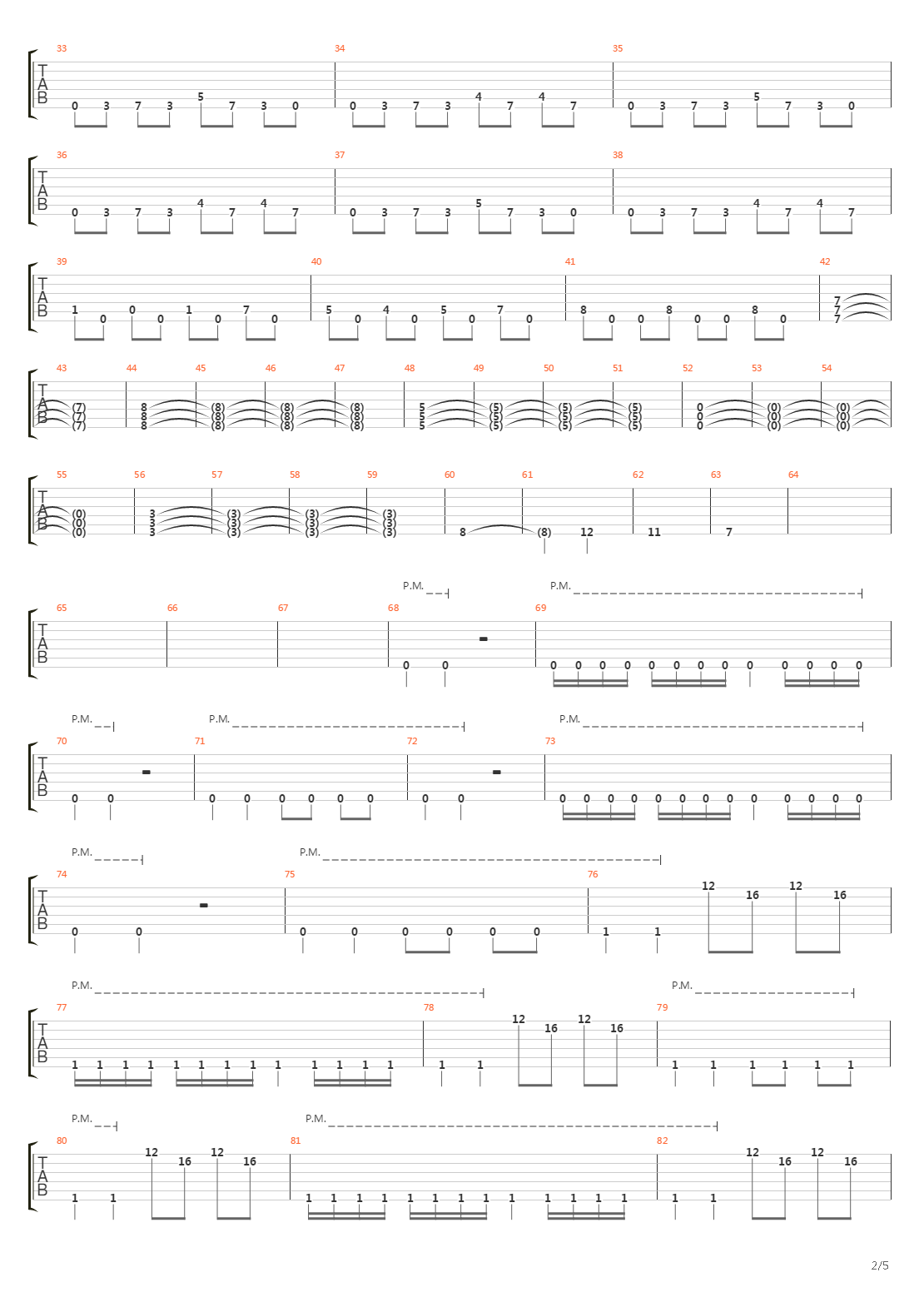 Feueralarm吉他谱