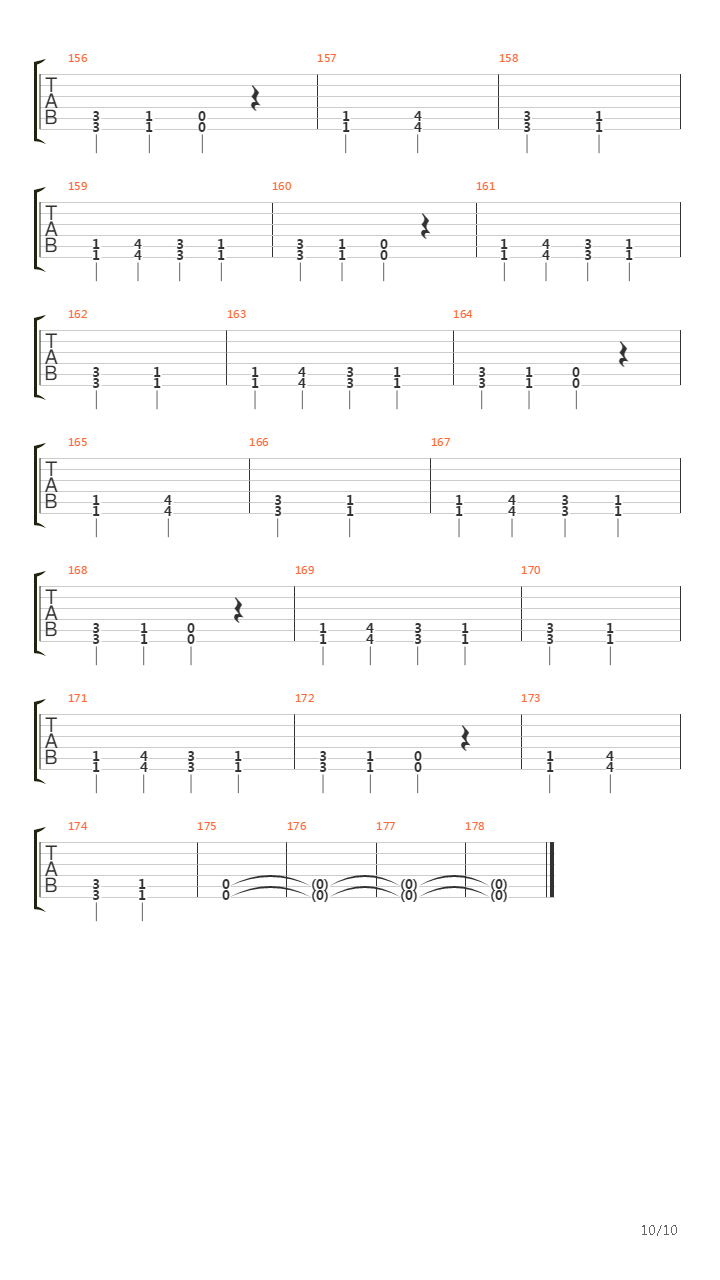 Feueralarm吉他谱