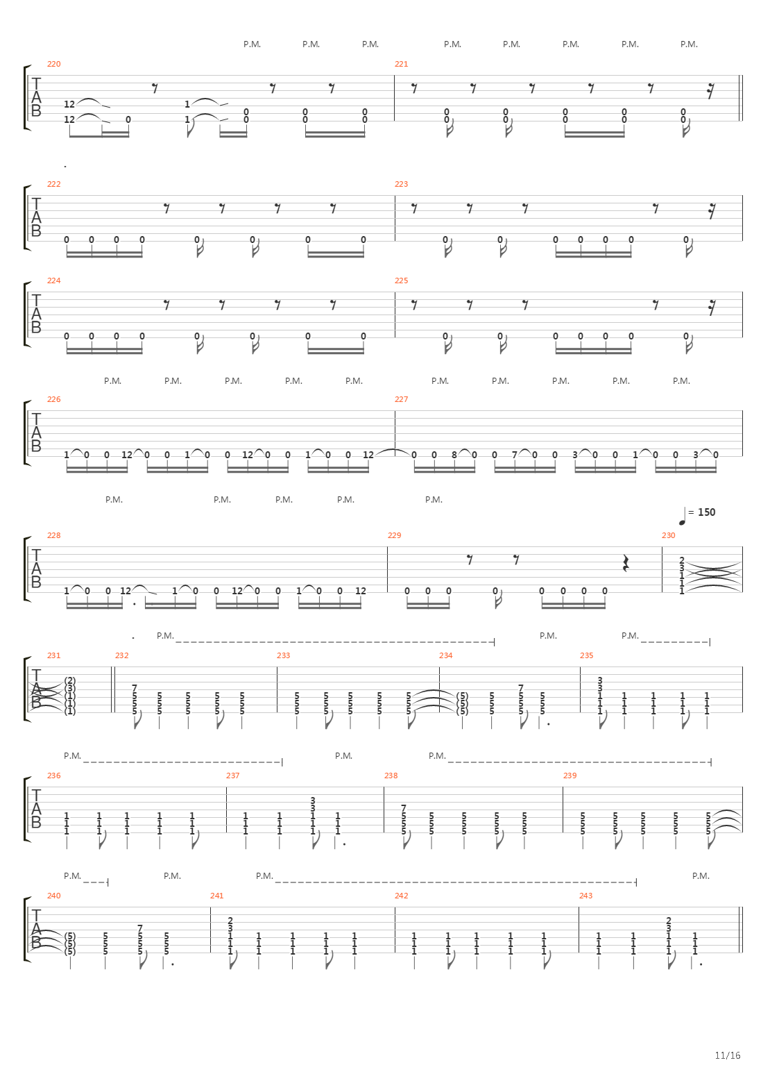 Demarcation吉他谱