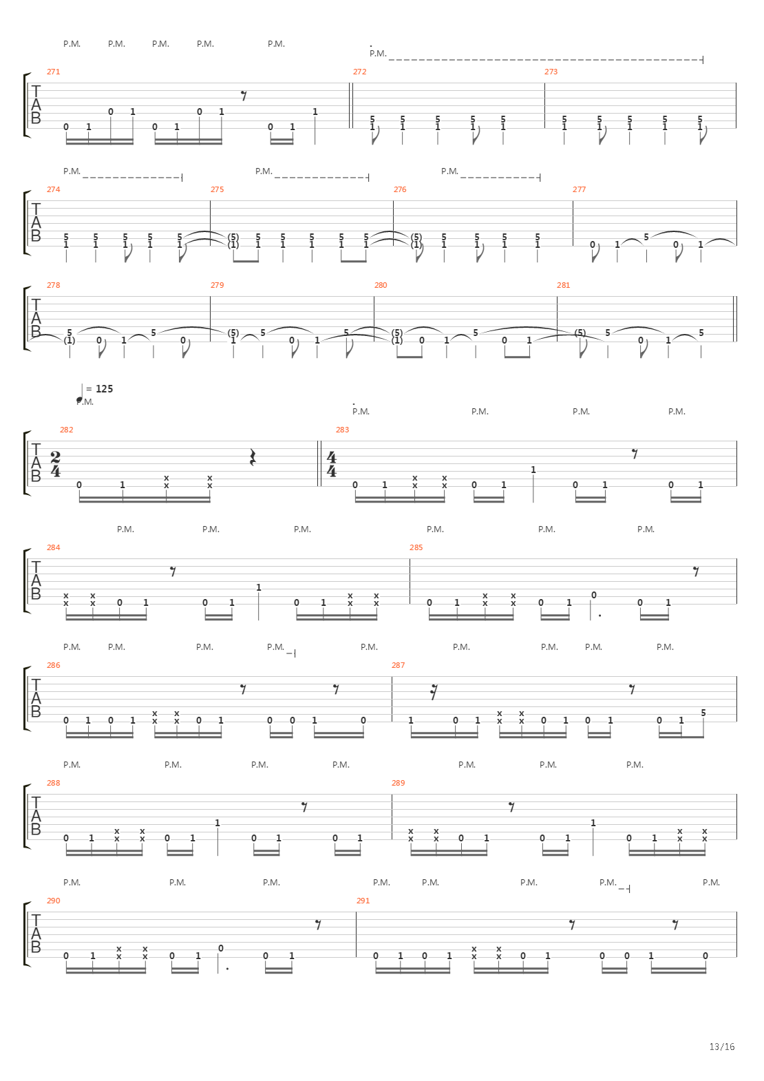 Demarcation吉他谱