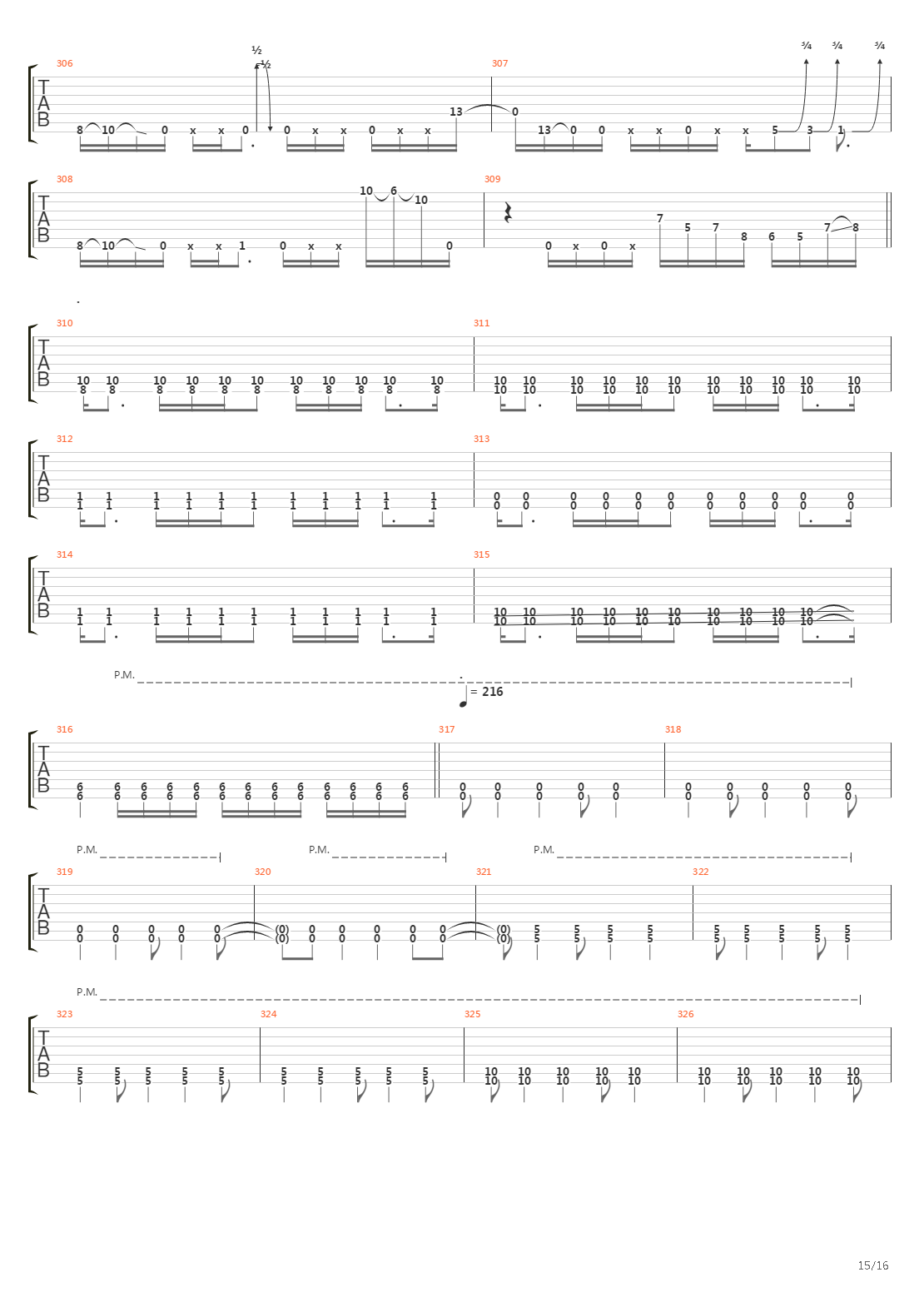 Demarcation吉他谱