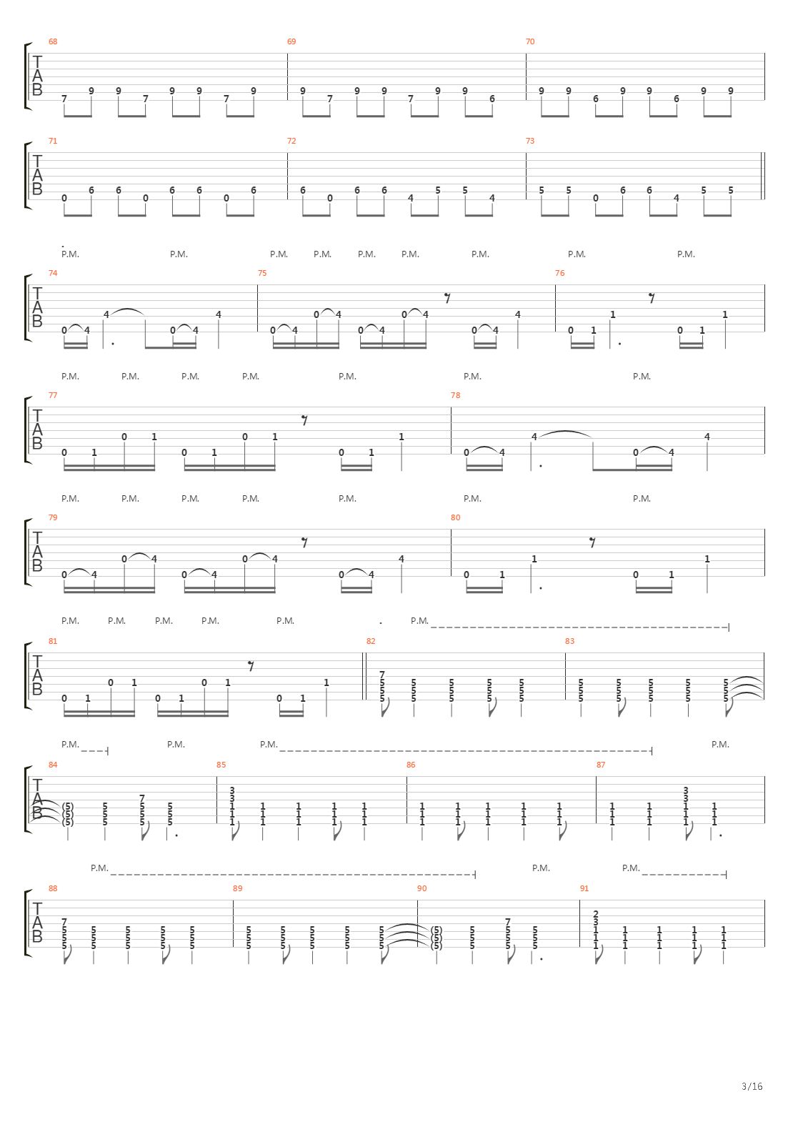 Demarcation吉他谱