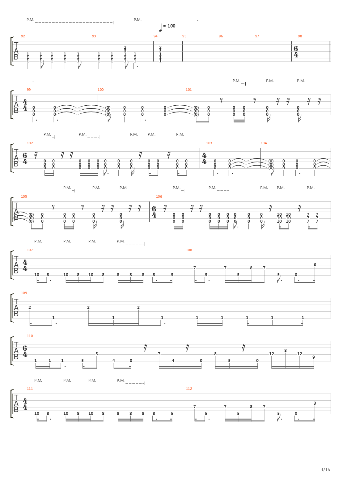 Demarcation吉他谱