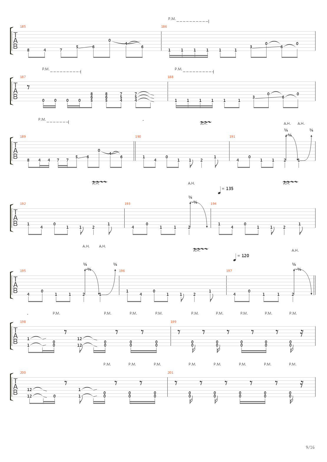 Demarcation吉他谱