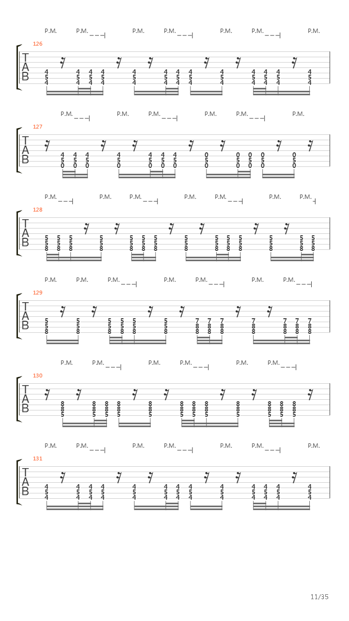 Demarcation吉他谱