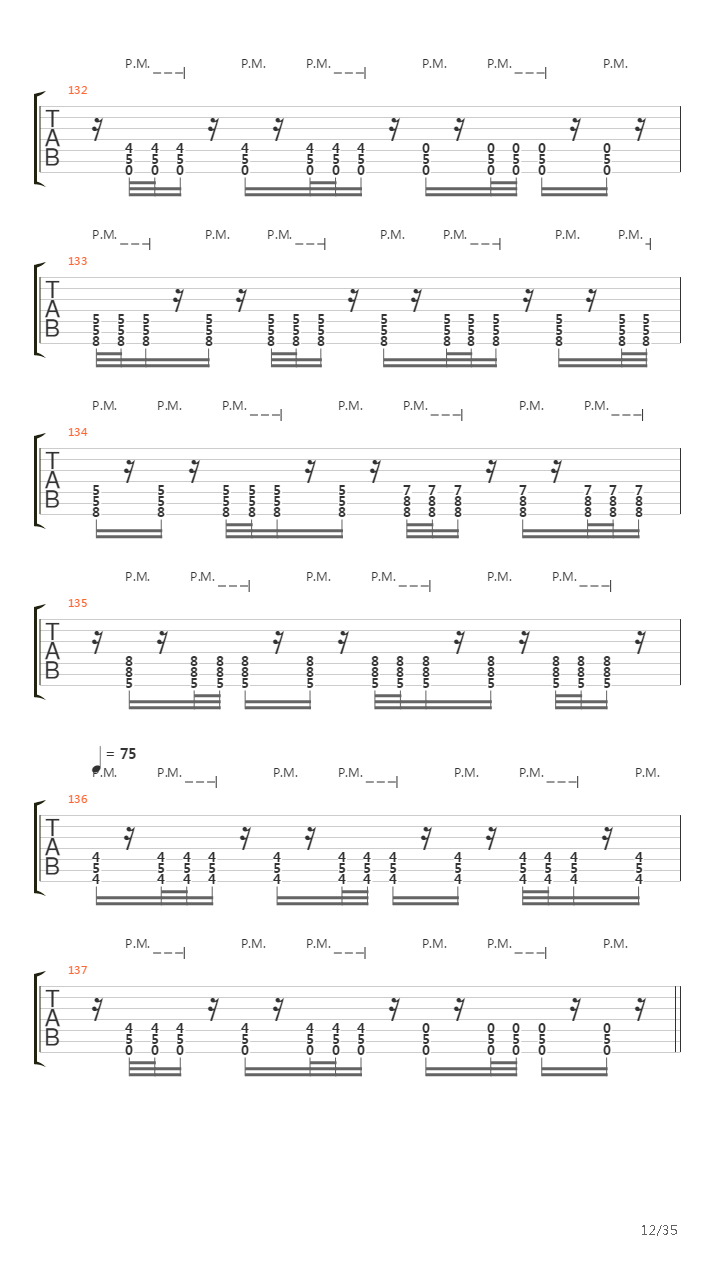 Demarcation吉他谱