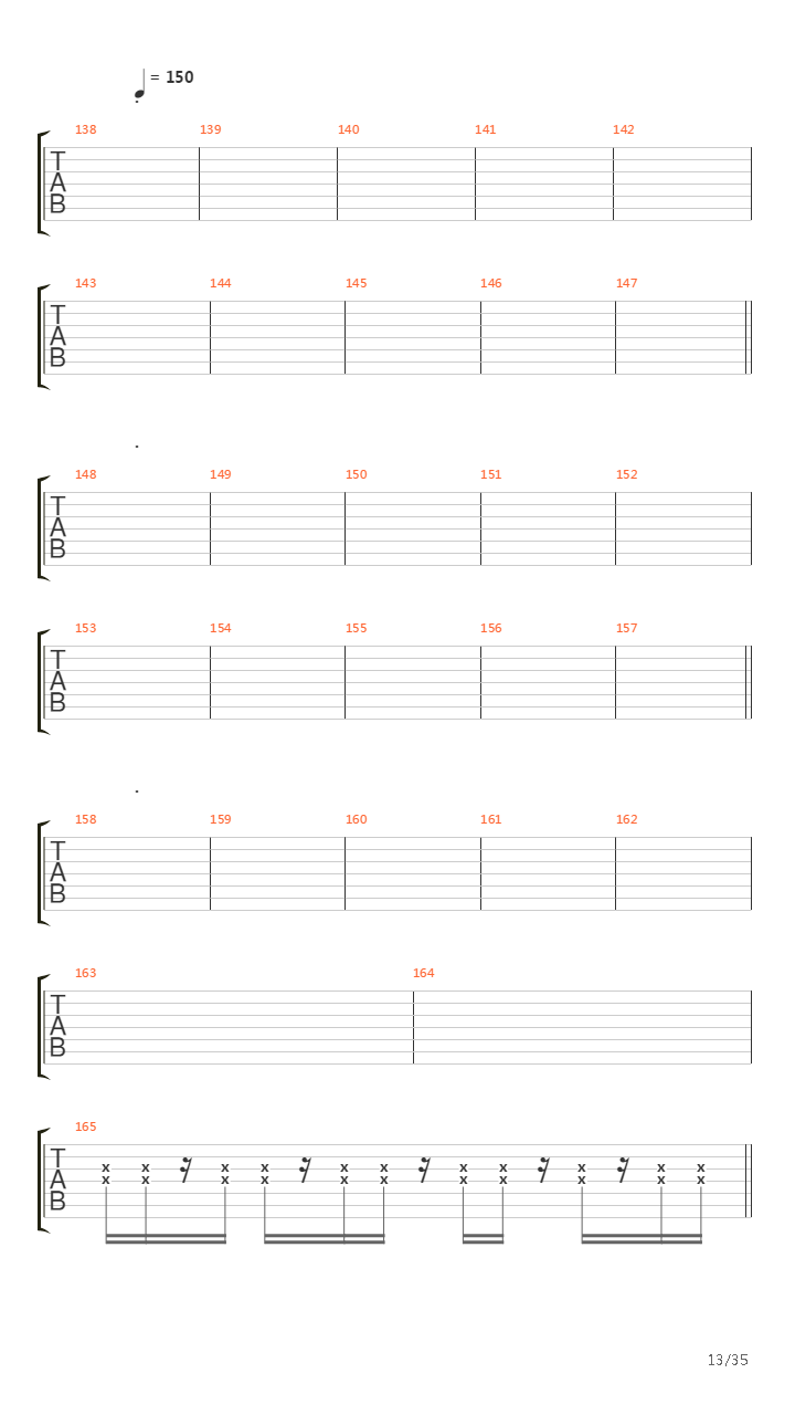 Demarcation吉他谱