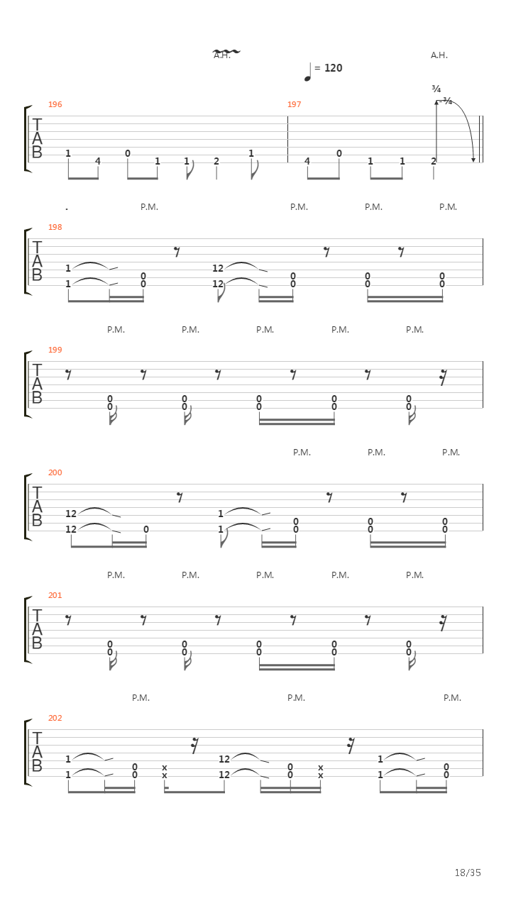 Demarcation吉他谱