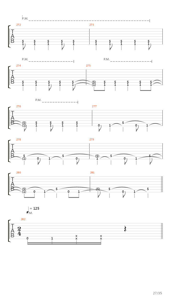 Demarcation吉他谱