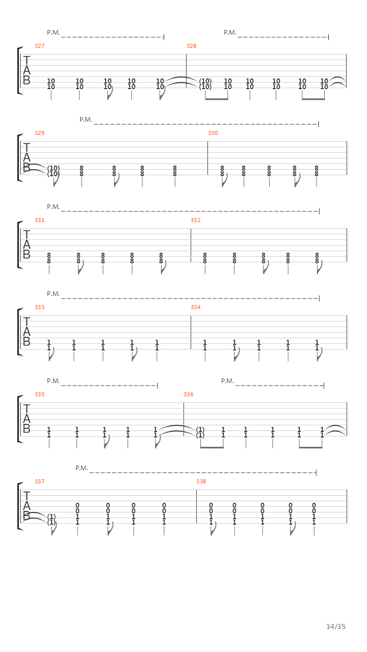 Demarcation吉他谱