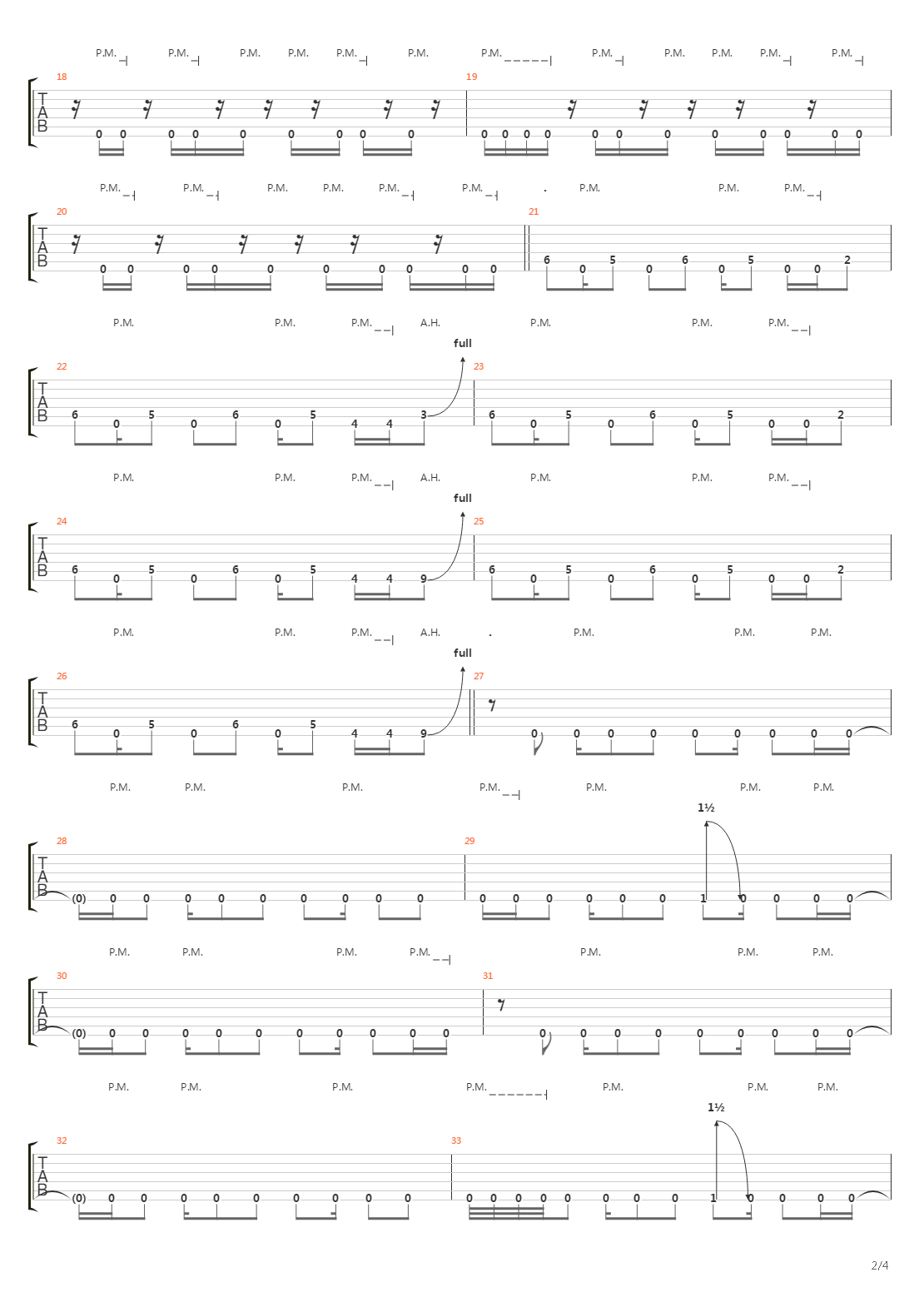 Higher吉他谱