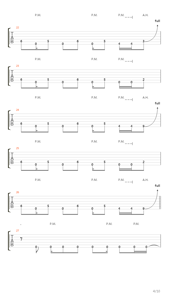 Higher吉他谱