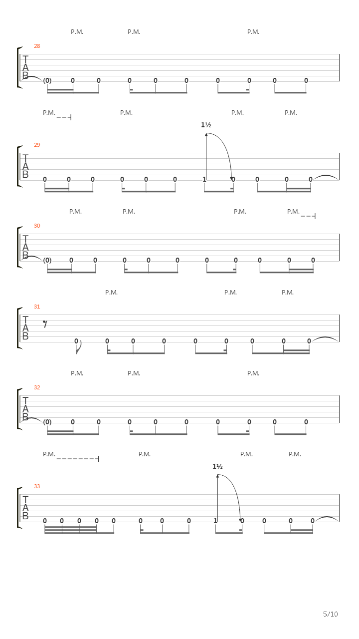 Higher吉他谱