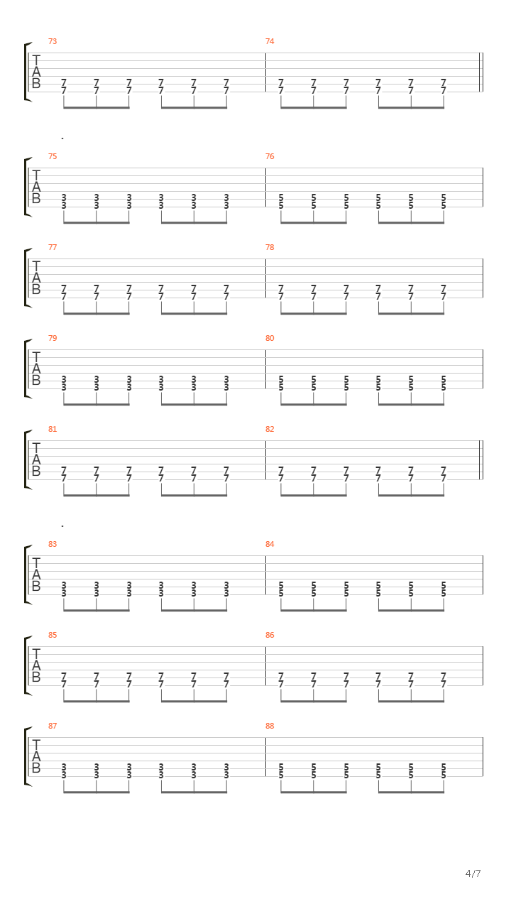 In Stasis吉他谱