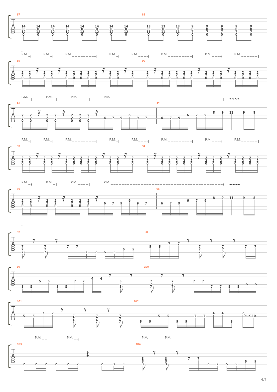 Lexicon吉他谱