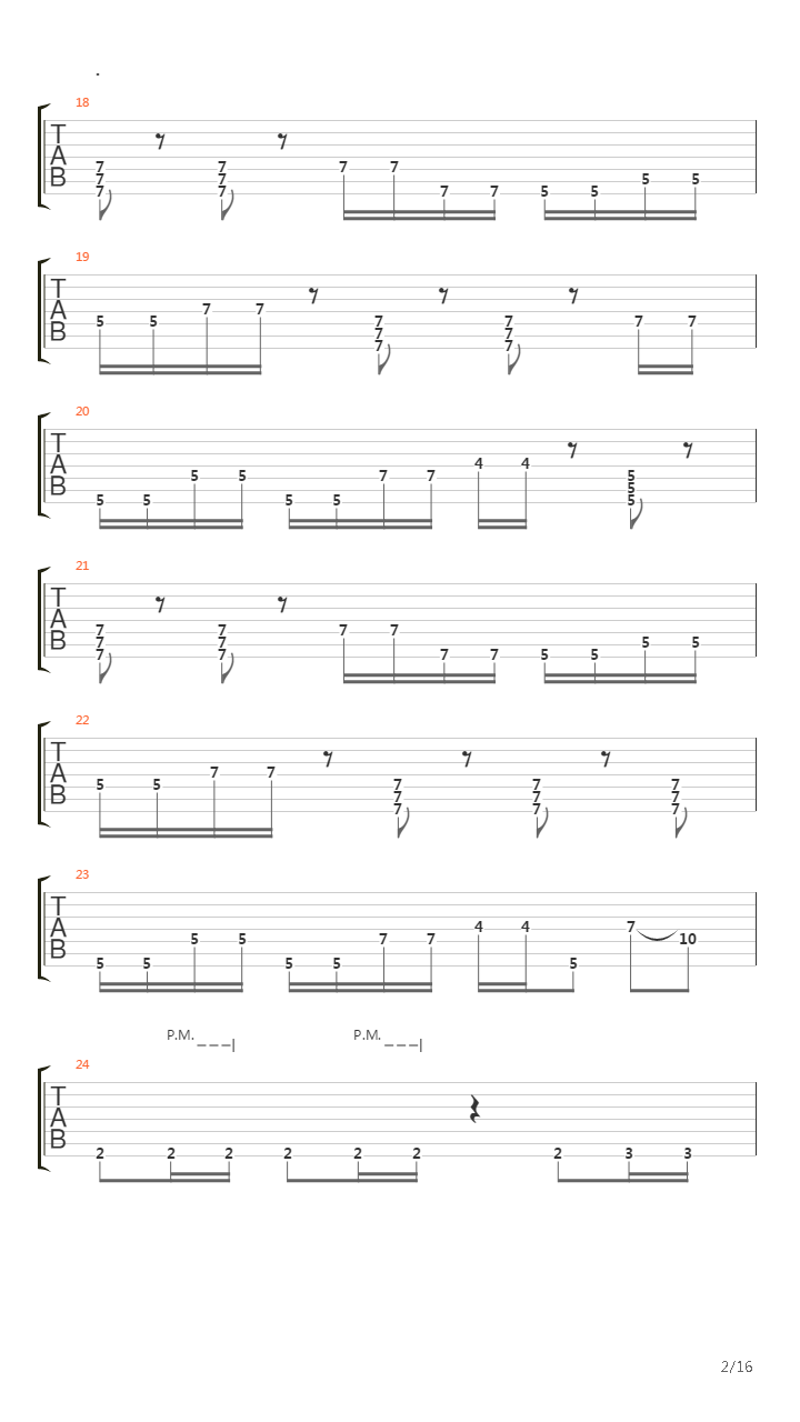 Lexicon吉他谱