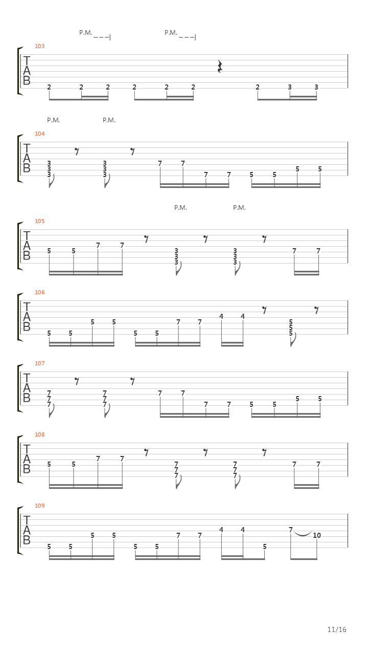 Lexicon吉他谱