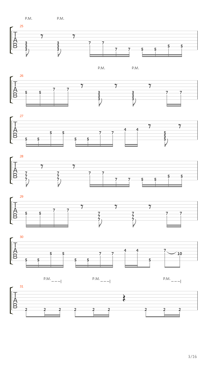 Lexicon吉他谱