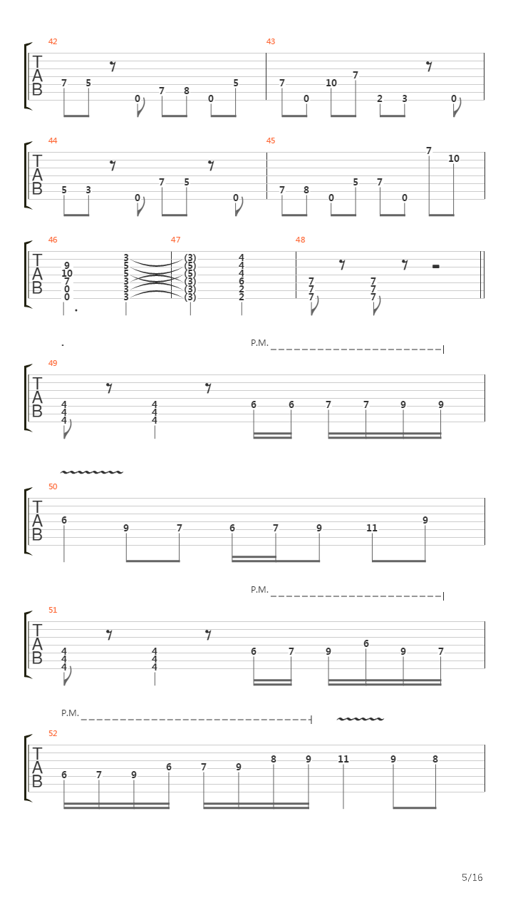 Lexicon吉他谱