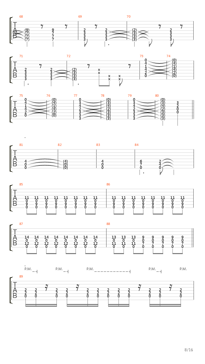 Lexicon吉他谱