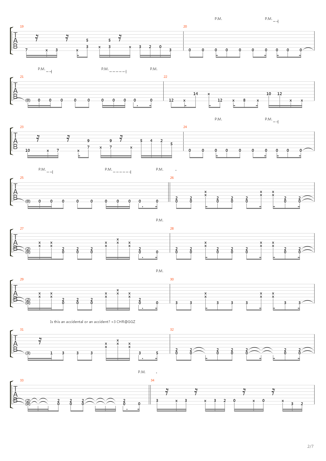 The Excursion吉他谱