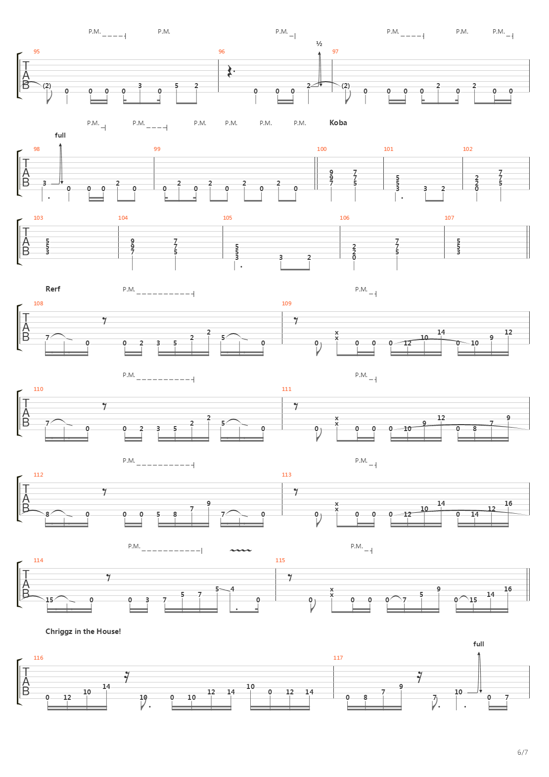 The Excursion吉他谱